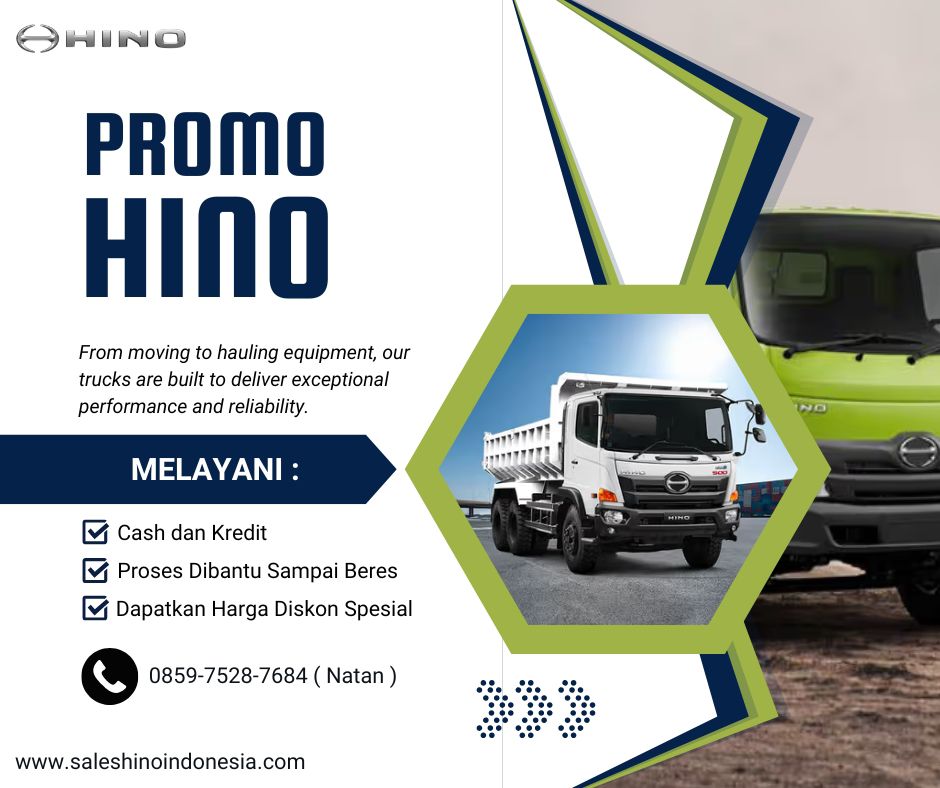 Promo Spesial Truk Hino Bulan Ini: Solusi Hemat untuk Kebutuhan Bisnis Anda