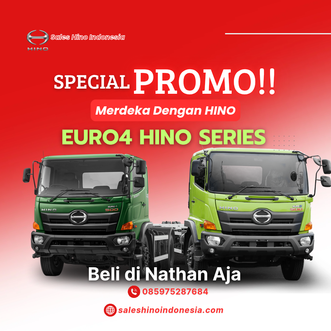 SPESIAL PROMO BULAN KEMERDEKAAN BERSAMA HINO !!