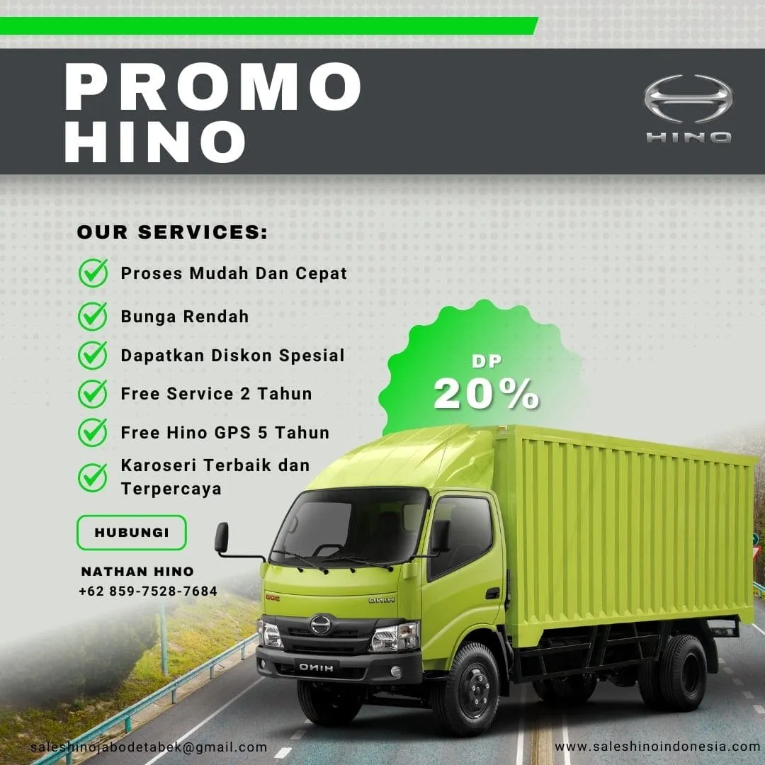 Artikel Hino - Promo Truk Hino Jakarta, Tangerang & Jabodetabek – Harga Terbaik Sales Hino Indonesia