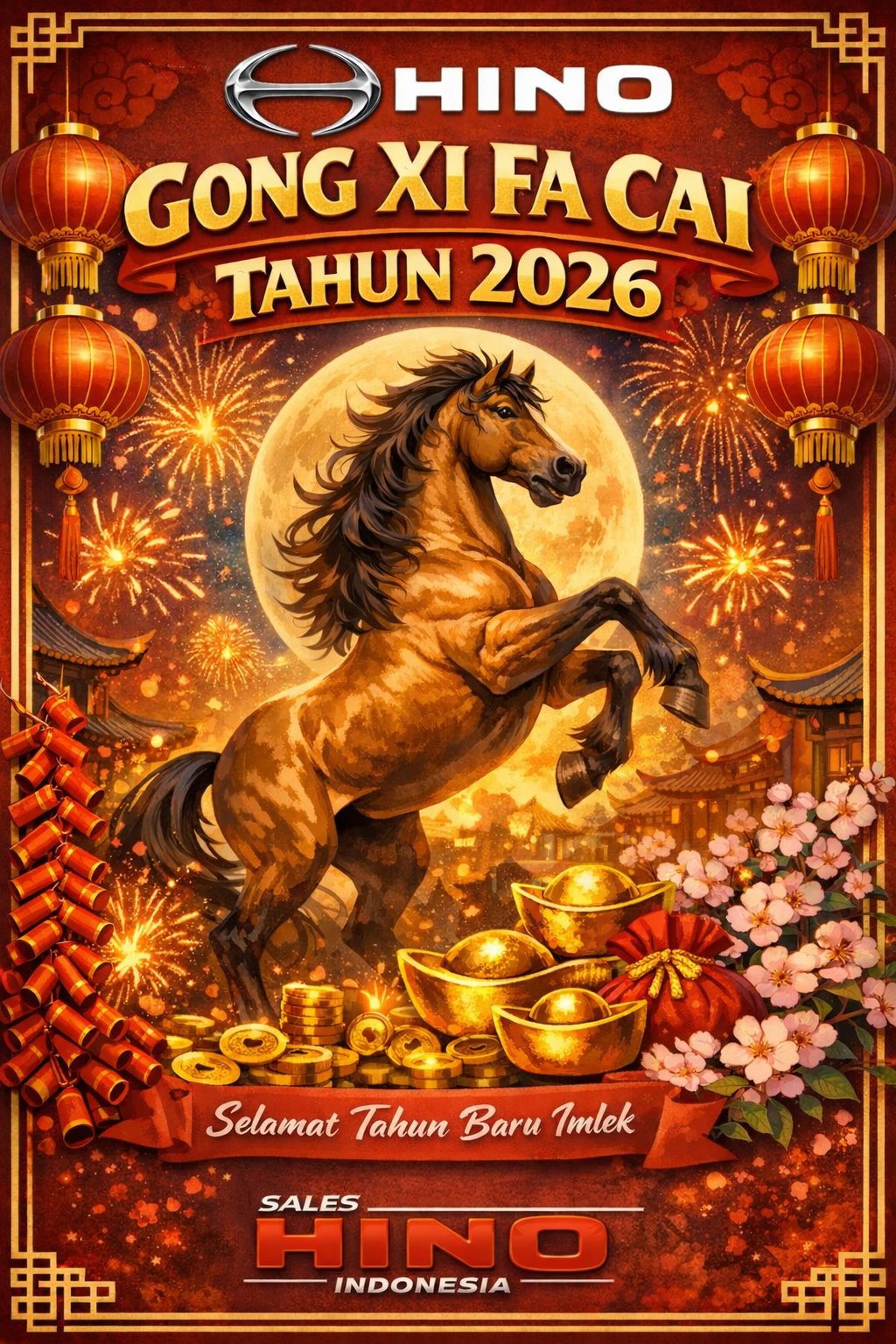 Semangat Baru di Tahun Baru Imlek Bersama Sales Hino Indonesia